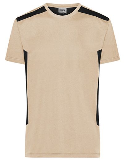 Men‘s Workwear T-Shirt Bio-Baumwolle/Recycelter Polyester, viele Farben XS-6XL