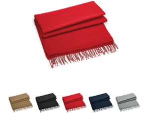 Klassischer Woll Schal für SIE & IHN / Luxuriöses, weiches Garn