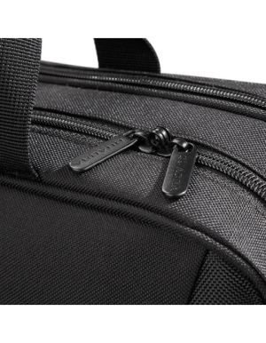 Exklusive Laptop-Taschen / Dokumententasche in grau und schwarz - Mit Firmenlogo bestickbar