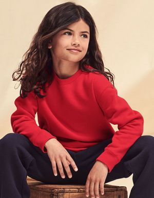 Premium langarm Sweater Kids 280 g/qm